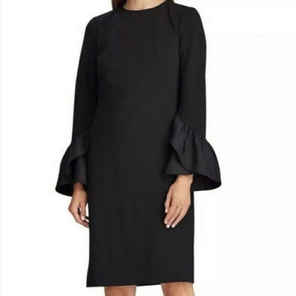 Lauren Ralph Lauren Black Long Sleeve Dress